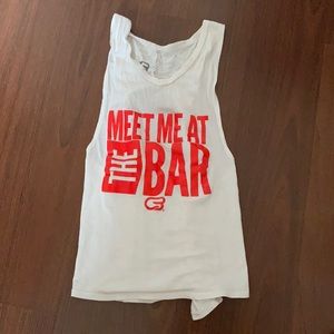 CycleBar workout tank in great condition size XS